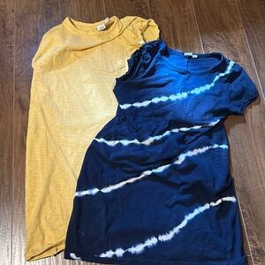 2 Gap Factory t-shirt dresses size S